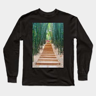 Bamboo Stairway to Enlightenment Long Sleeve T-Shirt